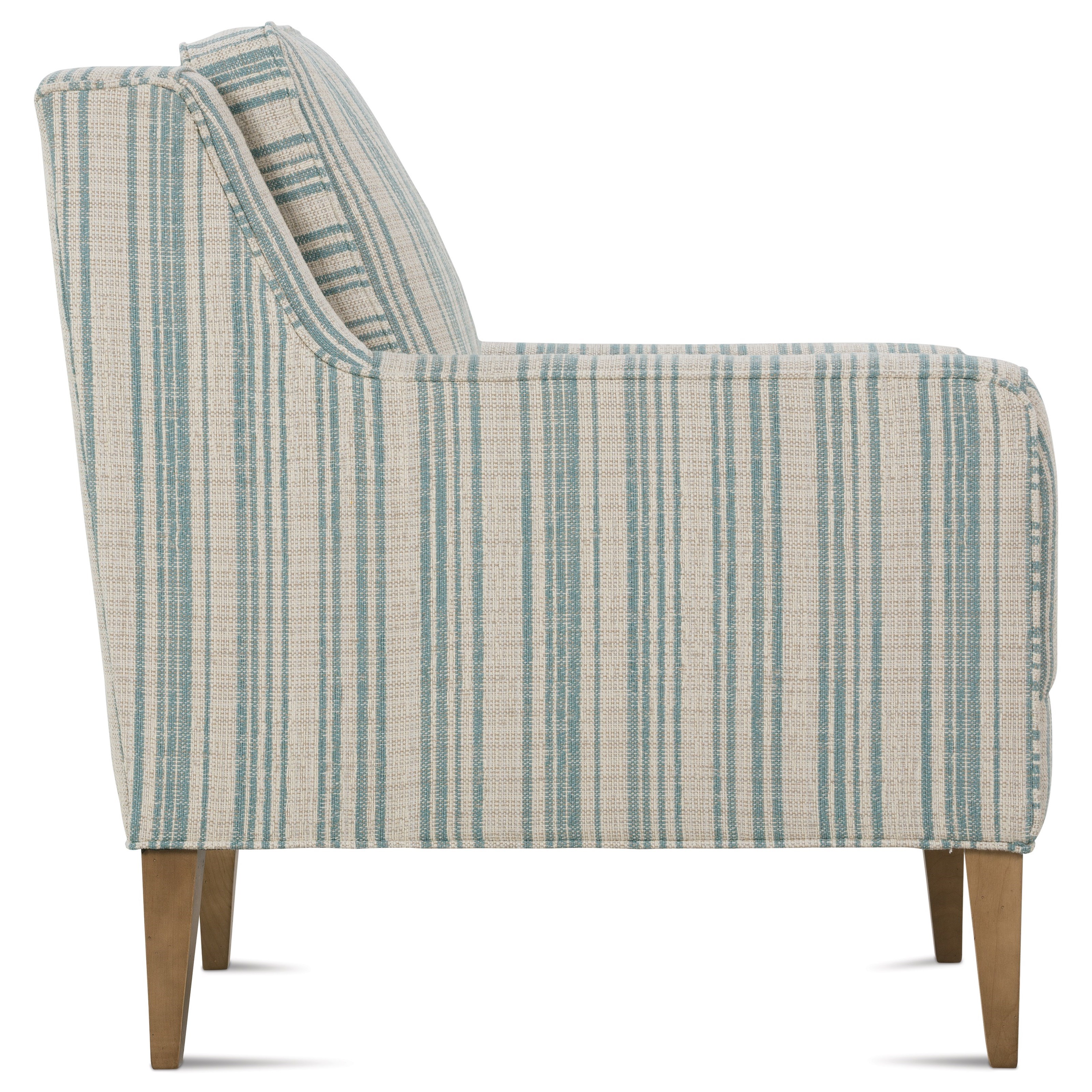 Rowe Caroline Casual Chair with Shaped Legs Reeds Furniture